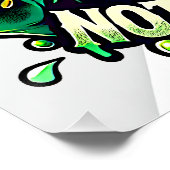 Monster met een boodschap perfect poster (Hoek)