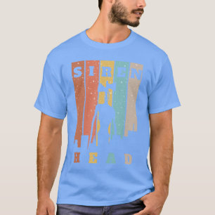 Monster met Sirenes als Hoofden boven Stad Horror T-shirt