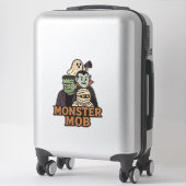 Monster Mob Frankenstein Vampier Geest Halloween  Sticker (Koffer)