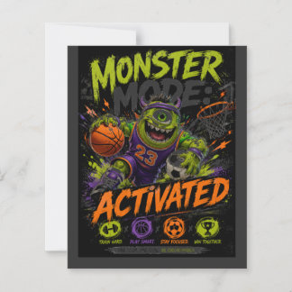 Monster Mode Geactiveerd – Sportmonster Basketbal