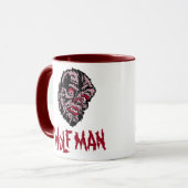 monster - Mok van het Man Wolf (Voorkant links)