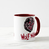  monster - Mok van het Man Wolf (Voorkant rechts)