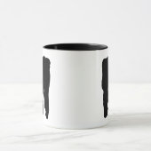 Monster Mokken voor Hem Initiele Monogram Letter (Midden)