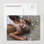 Monster Movie Alien Attack Briefkaart (Voorkant / Achterkant)