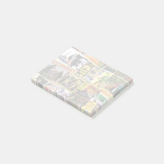 Monster Movie Collage Post-it® Notes (Schuin)