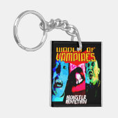 Monster Moviethon World of Vampires Sleutelhanger (Voorkant Links)