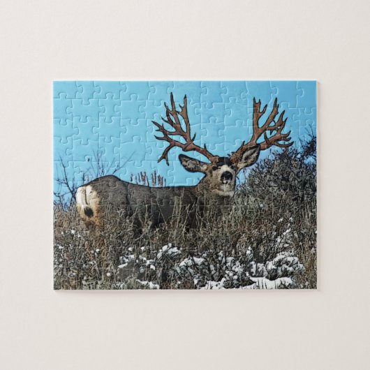 Monster muierhert buck legpuzzel (Horizontaal)