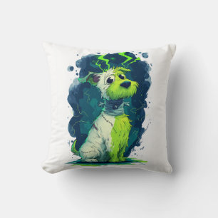 Monster Mutt � Lieve Hond met Halloween Kussen