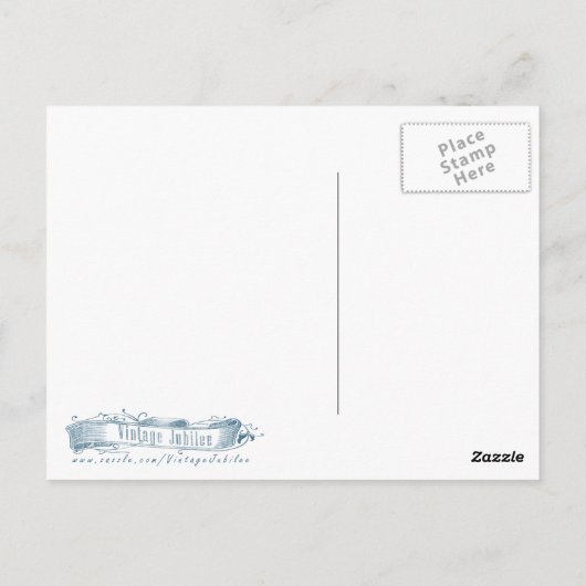 Monster Octopus Briefkaart (Achterkant)