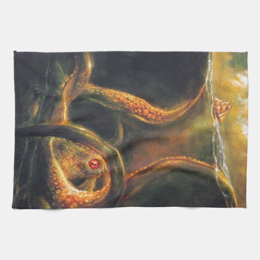 Monster Octopus Theedoek (Horizontaal)