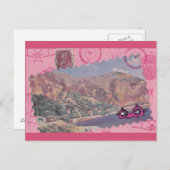 Monster of a Vacation Postcard Briefkaart (Voorkant / Achterkant)