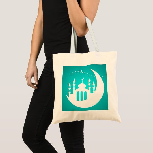 Monster op de maan tote bag (Voorkant (product))