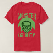 MONSTER OP PLICHT T-SHIRT (Design voorkant)