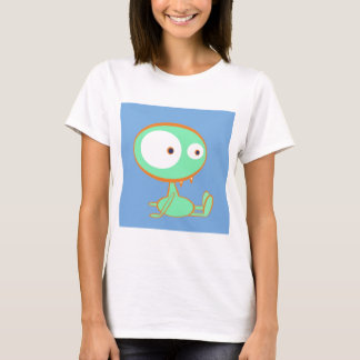 Monster oranje/groen t-shirt