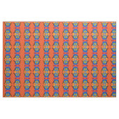 Monster Owl Bird Stof (Fat Quarter)