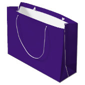Monster Paarse Grote Cadeautas (Achterkant Gekanteld)