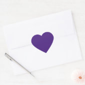 Monster Paarse Hart Sticker (Envelop)