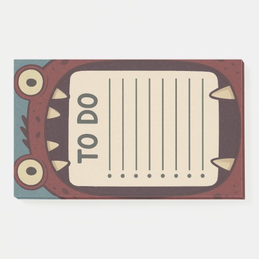 Monster Pad To Do List Post-it® Notes (Voorkant)