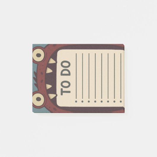 Monster Pad To Do List Post-it® Notes (Voorkant)