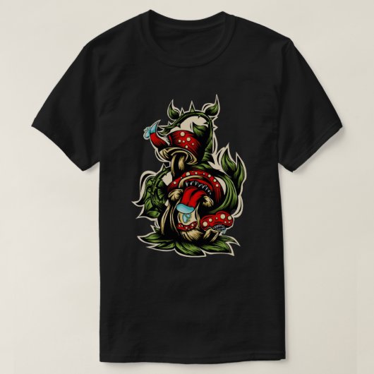 monster paddenstoel 3 t-shirt (Design voorkant)