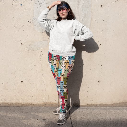 Monster Panda Leggings