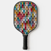 Monster Panda Pickleball Paddle (Achterkant)