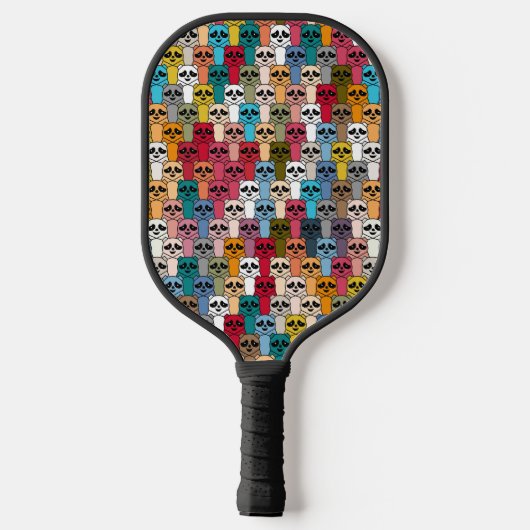 Monster Panda Pickleball Paddle (Achterkant)