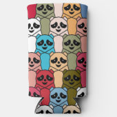 Monster Panda Seltzer Blikjeskoeler (Voorkant)