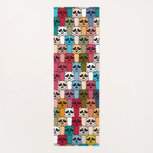 Monster Panda Yogamat (Voorkant)