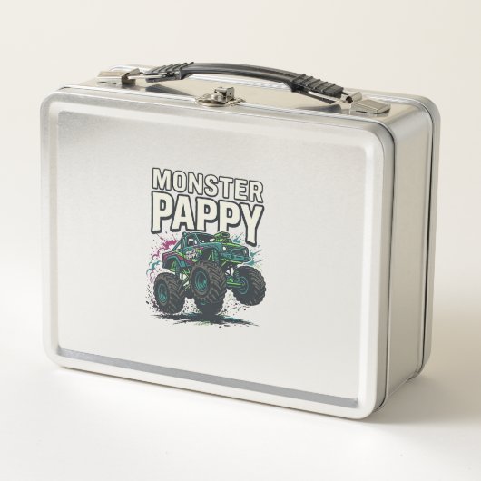 Monster Pappy Monster Truck Oude Vector Ontwerp_ (Voorkant)