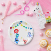 Monster Party-Borden Papieren Bordje (Feest)