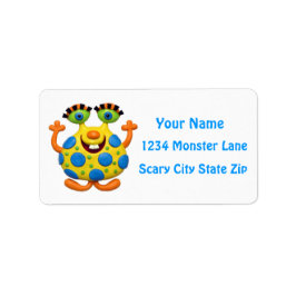 Monster Party Etiket