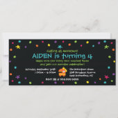 Monster Party Invitation Kaart (Achterkant)