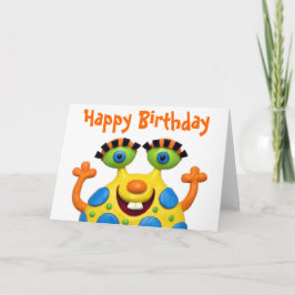 Monster Party Kaart