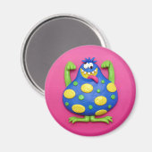 Monster Party Magneet (Voorkant / Achterkant)