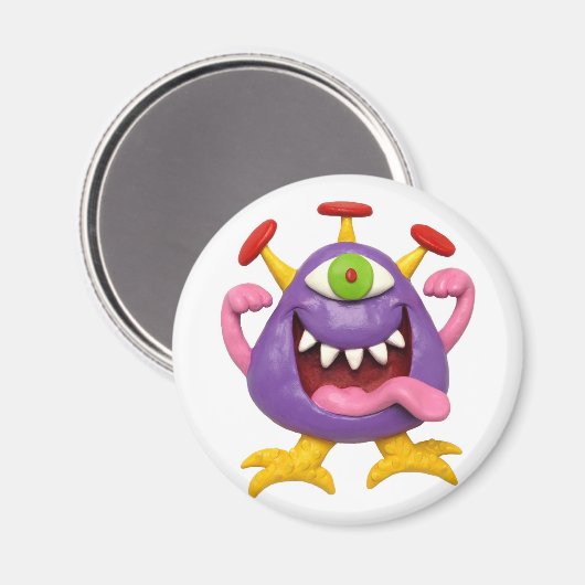 Monster Party Magneet (Voorkant / Achterkant)