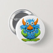 Monster Party Ronde Button 5,7 Cm (Voorkant /achterkant)