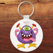 Monster Party Sleutelhanger (Voorkant)