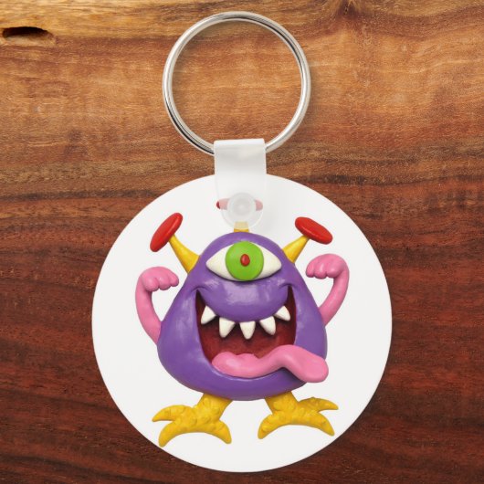 Monster Party Sleutelhanger (Voorkant)