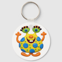 Monster Party Sleutelhanger