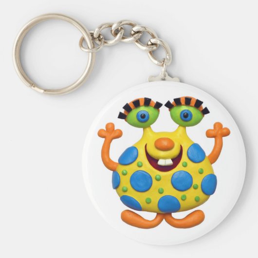 Monster Party Sleutelhanger (Voorkant)