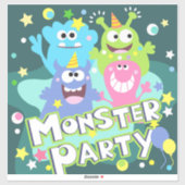 Monster Party Sticker (Vel)