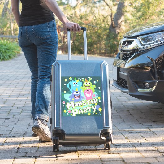 Monster Party Sticker (Koffer Insitu)