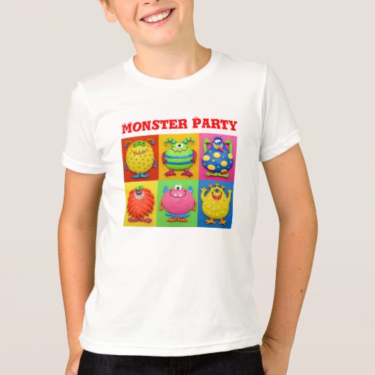Monster Party T-shirt (Voorkant)