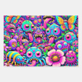 Monster Party Wrapping Paper (Voorkant 3)