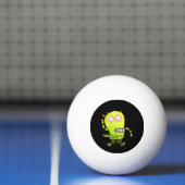 MONSTER PINGPONGBAL MET AANGEPASTE INITIALEN (Net)