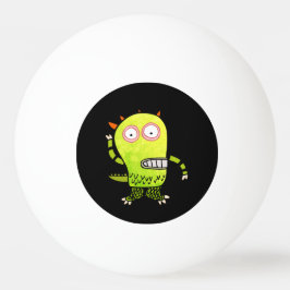 MONSTER PINGPONGBAL MET AANGEPASTE INITIALEN