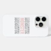 Monster Pink Halloween Schattige en spookachtig Case-Mate iPhone Case (Achterkant (horizontaal))