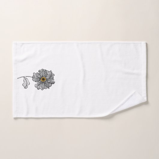 Monster Poppy Towel Set Bad Handdoek (Handdoek)