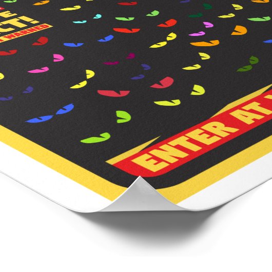 Monster-poster Poster (Hoek)